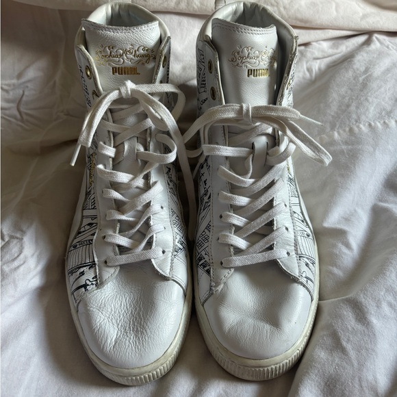 Puma x Sophia Chang Brookynite Men’s size 9 Hi Top Sneakers - Picture 2 of 13